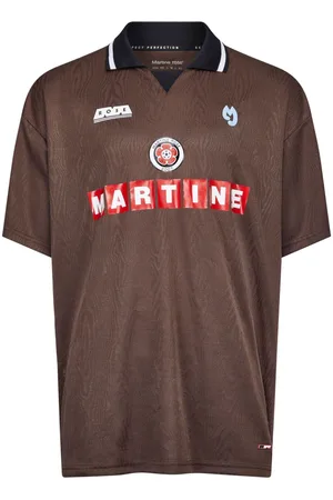 MARTINE ROSE Fodbold-jersey med logotryk