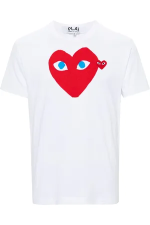 Comme des Garçons T-shirt med hjertelogo