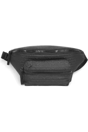 Emporio Armani Bæltetaske med logotryk