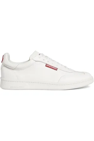 Dsquared2 Sneakers i læder med logomærke