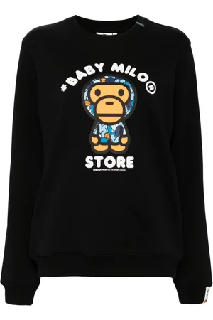 A Bathing Ape Sweatshirt med logotryk