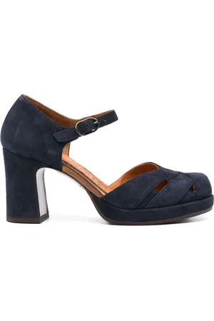 Chie Mihara 75 mm Demin pumps
