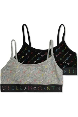 Stella McCartney Bh med logotryk (pakke med to)