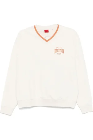 HUGO BOSS Sweatshirt med broderet logo