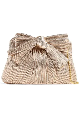 Loeffler Randall Rayne clutch med plisseret effekt