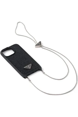 Prada IPhone 14 Pro Max cover med trekantet logo