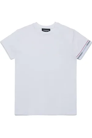 Dsquared2 T-shirt med logobånd