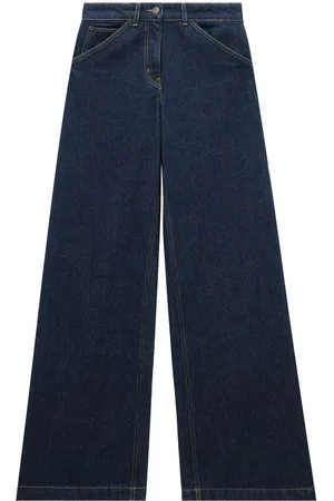 Courrèges Jeans med brede ben og mellemhøj talje