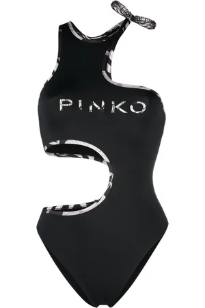Pinko Badedragt med logotryk og udskæringsdetalje