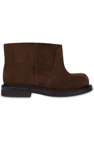 Moschino Slip-on ankelstøvler i ruskind