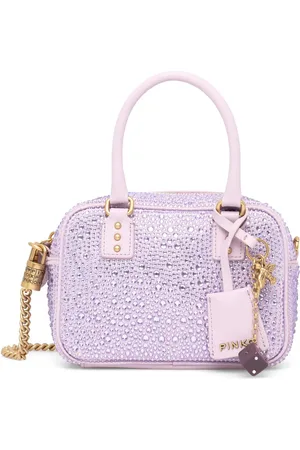 Pinko Tote med rhinstenudsmykning