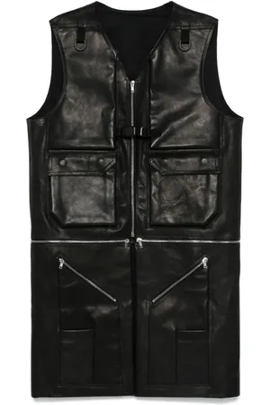 Rick Owens Utility-vest i læder