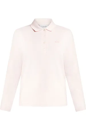 Lacoste Piqué-polotrøje i strækbart stof