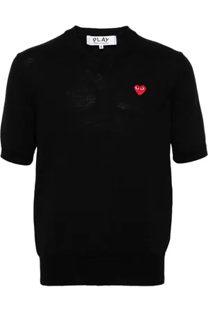 Comme des Garçons Trøje med hjertemærke