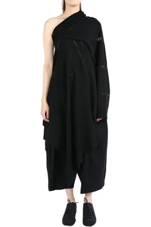 YOHJI YAMAMOTO Off-shoulder asymmetric pullover