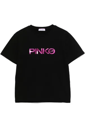 Pinko T-shirt med hævet logo