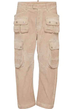 Dsquared2 Cargo-bukser med flere lommer og falmet effekt