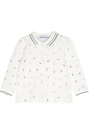 Tartine Et Chocolat Railway illustration polo-T-shirt