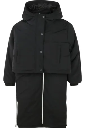 HUGO BOSS Parka-frakke med aftagelig dynejakke