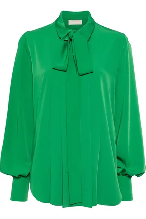 Elie saab Skjorte i crepe med lys