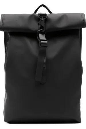 Rains Rolltop Rucksack rygsæk med præget logo