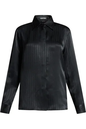 Tom Ford Stribet Whitney skjorte