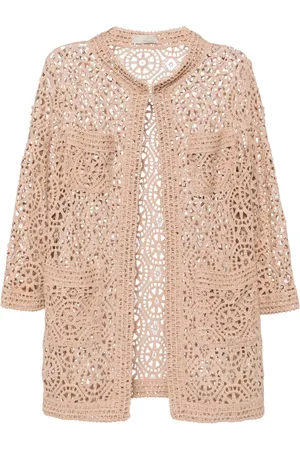 Elie saab Kort macramé-cardigan
