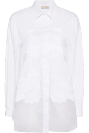 Elie saab Skjorte med broderi