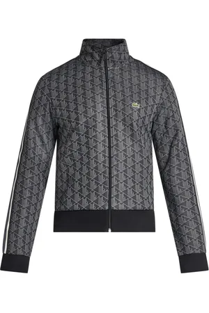 Lacoste Sweatshirt med Paris-monogram og lynlås