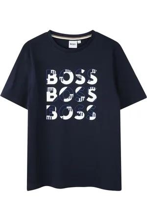 HUGO BOSS T-shirt med logotryk