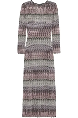Missoni Lang kjole med græsk motiv