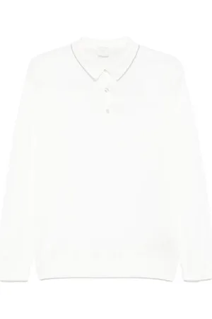 ELEVENTY Finstrikket polo