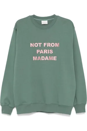 Drôle de Monsieur Sweatshirt med slogantryk