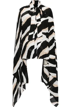 Elie saab Skjorte med zebra-tryk
