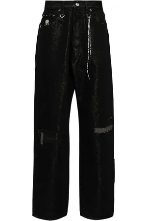 MASTERMIND Jeans med metallisk effekt
