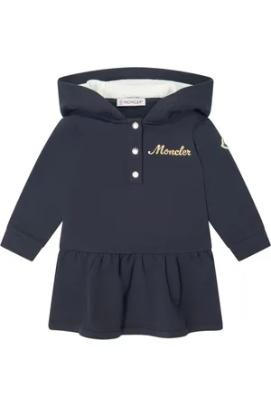 Moncler Kjole med hætte og logotryk