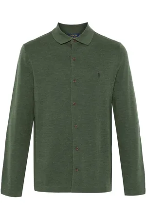 Ralph Lauren Cardigan med Polo Pony-broderi