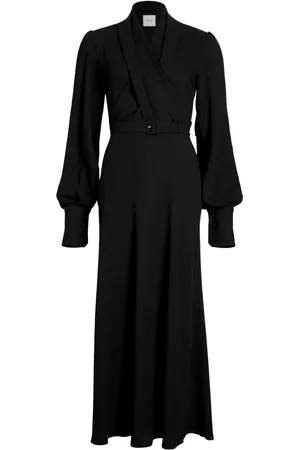 Patou Lang slå om-bodice kjole