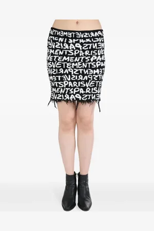 Vetements Nederdel med graffiti-monogram