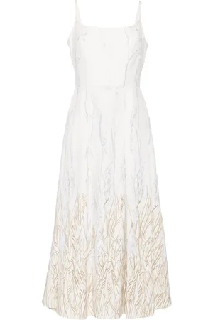 Elie saab Mellemlang Arboreal kjole