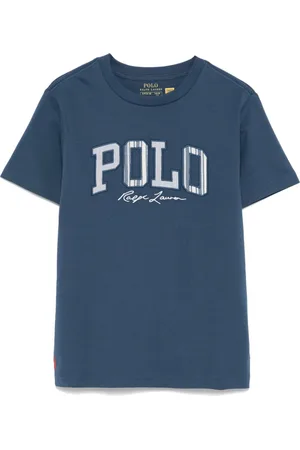 Ralph Lauren Stribet T-shirt med logo