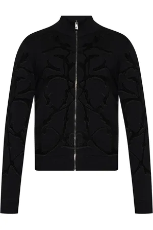 VERSACE Cardigan med lynlås