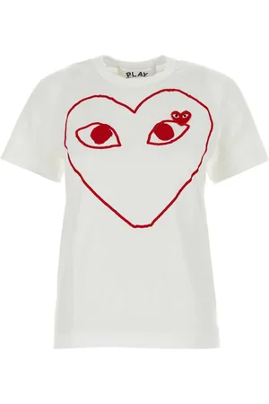 Comme des Garçons T-shirt med hjertetryk