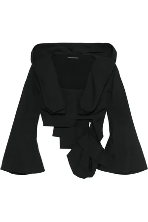YOHJI YAMAMOTO Cropped jakke med hætte