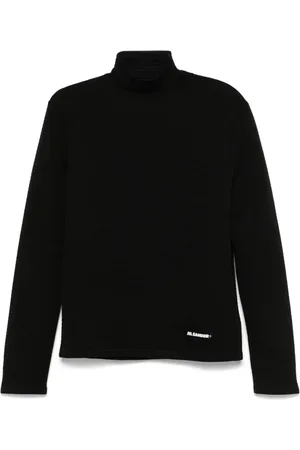 Jil Sander Sweatshirt med ribbet effekt