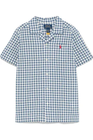 Ralph Lauren Gingham-ternet skjorte