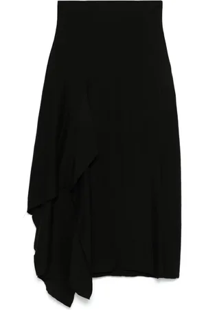 YOHJI YAMAMOTO Draperet nederdel