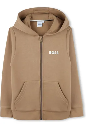 HUGO BOSS Hættetrøje med lynlås