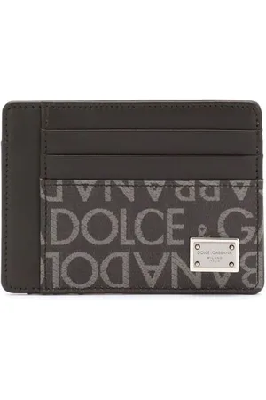 Dolce & Gabbana Kortholder i behandlet jacquard