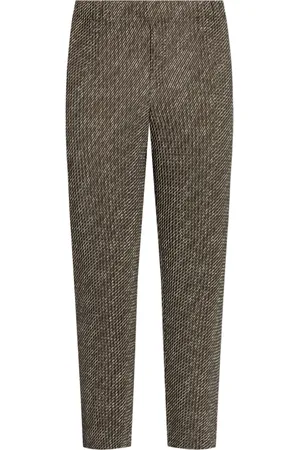 Issey Miyake Diagonals bukser med plisseringer